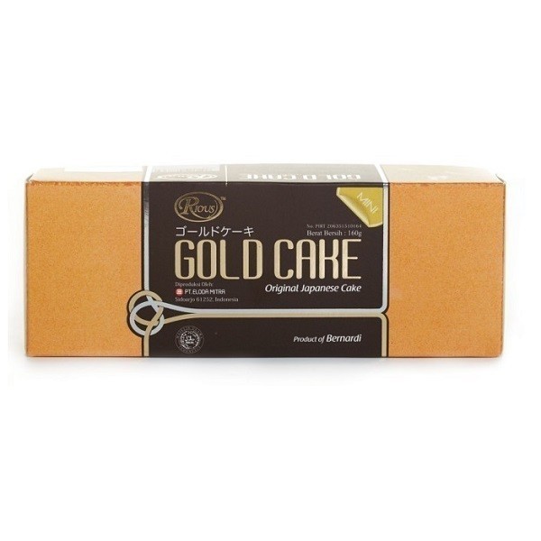 

RIOUS GOLDCAKE BSR BOX ORG 390GR