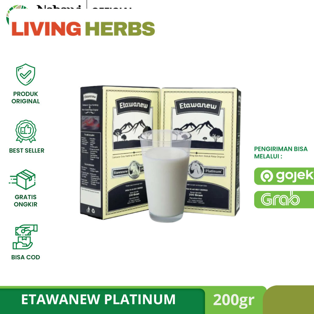 

Etawanew Platinum - Susu Kambing Etawa Kualitas Terbaik Mengatasi Permasalahan Tulang Dan Sendi Original