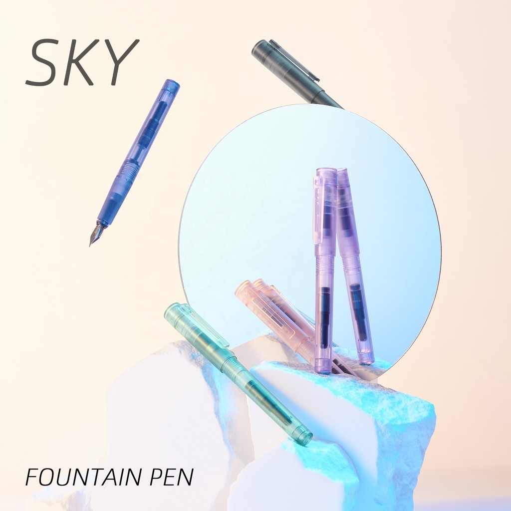 

Pena Air Mancur RTS KACO SKY II Black Barrel Nib Ekstra Halus dengan 2 Kartrid Tinta Hitam dan 1 Konverter Dalam Kotak PP