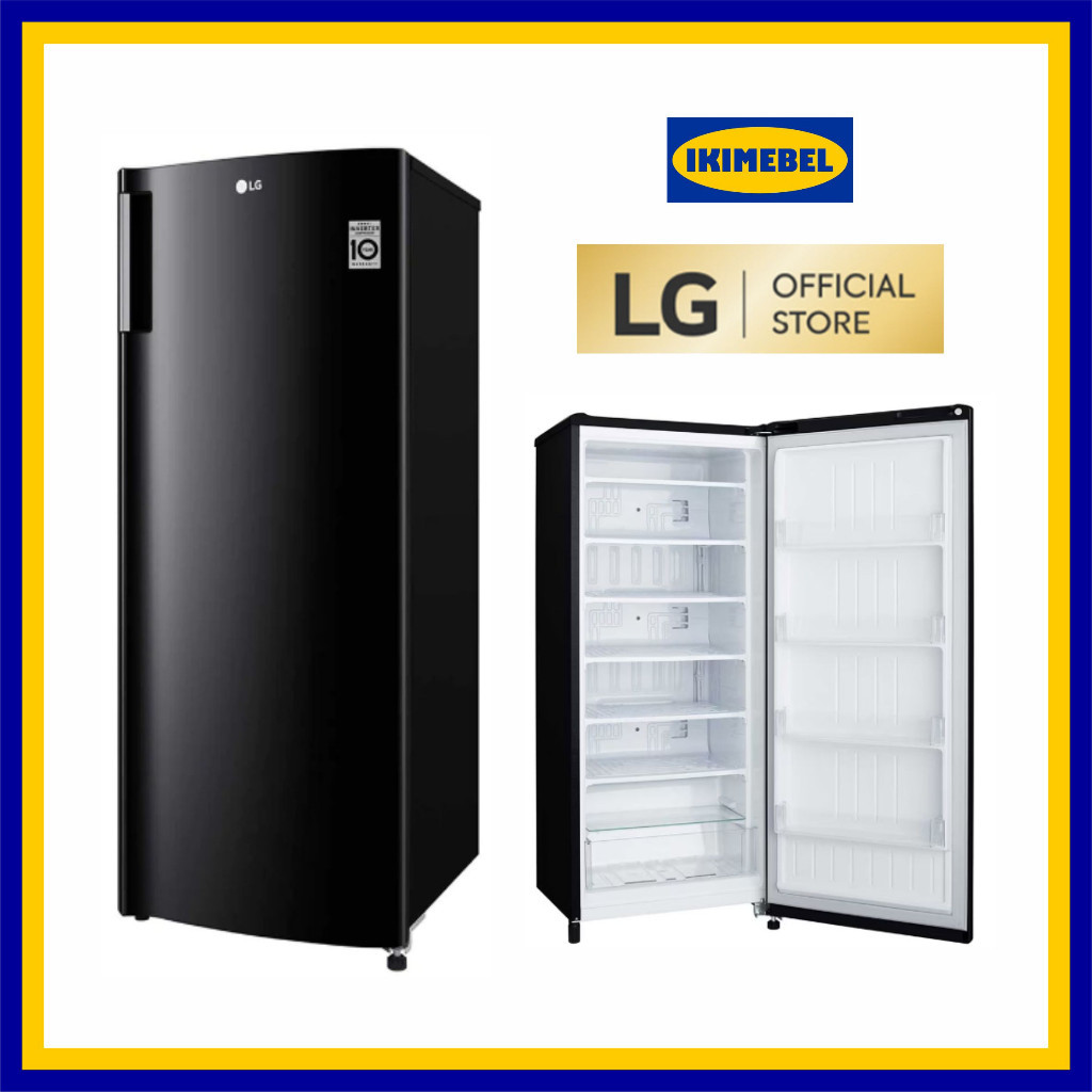 FREEZER LG GN-INV304 1 Pintu Sudah Smart Inverter