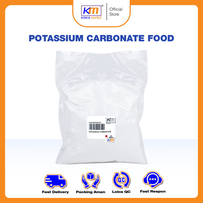 

Potassium Carbonate Thailand food grade 500grm