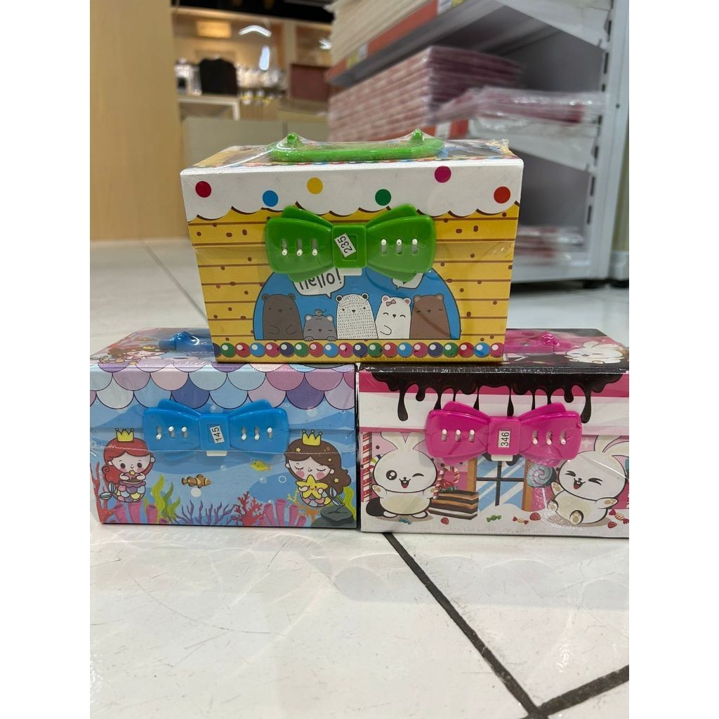 (HASANS HOME)Money Box Kiky / Celengan Kunci / Kotak Uang Celengan Kunci / Kiky Money Box K (Kunci)