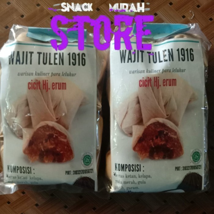 

promosi toko MAKANAN KHAS OLEH OLEH WAJIK WAJIT CILILIN BANDUNG DODOL JENANG MANIS