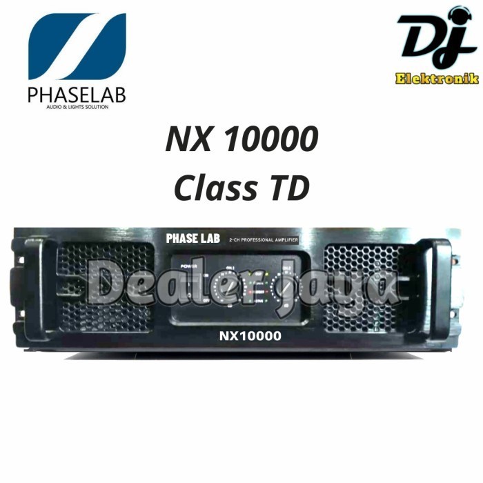 Power Ampli Phaselab / Phase Lab NX10000 / NX 10000 - 2 channel