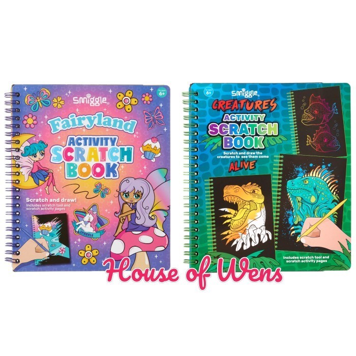 

SMIGGLE MASH UP SCRATCH ACTIVITY BOOK ORIGINAL - BUKU ACTIVITY