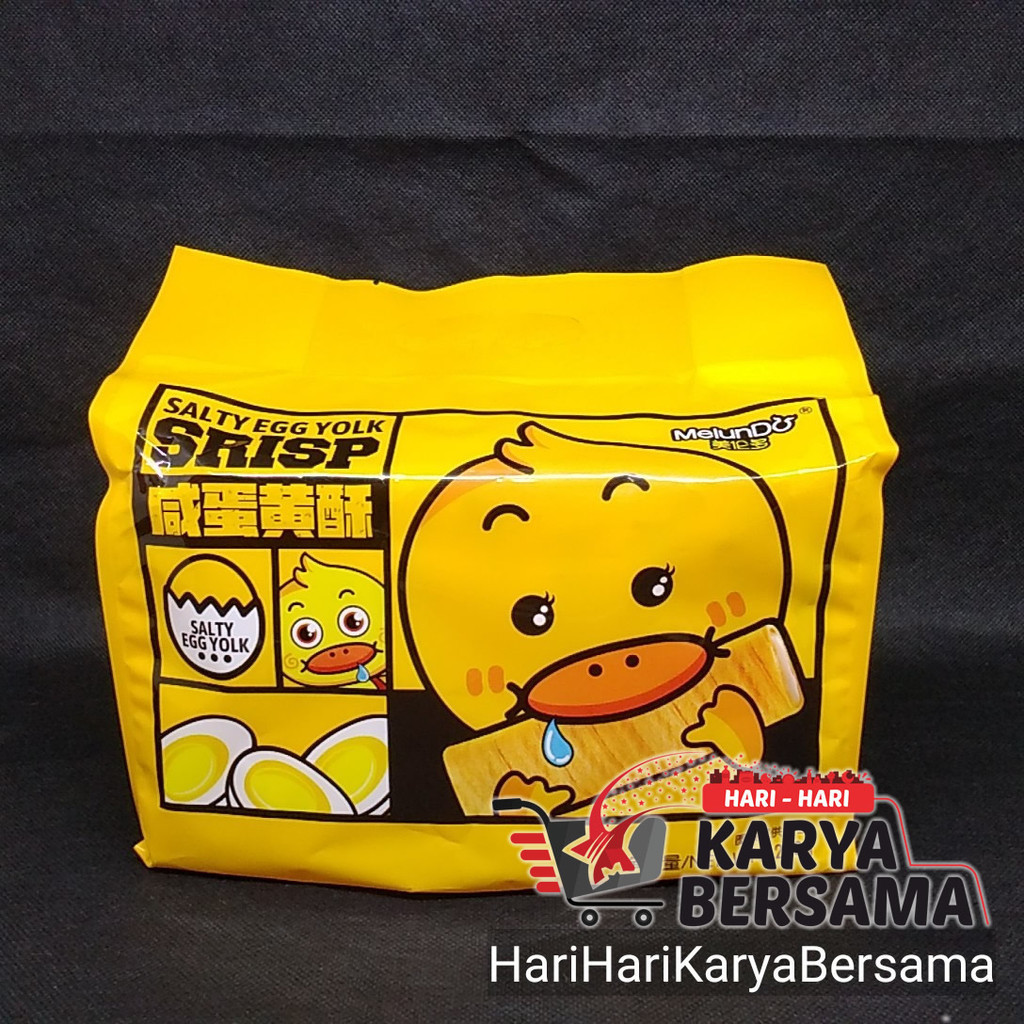 

MEILUNDO CRISPY SALTY EGG YOLK CREPES KRIM PACK 10'S X 25.8GR