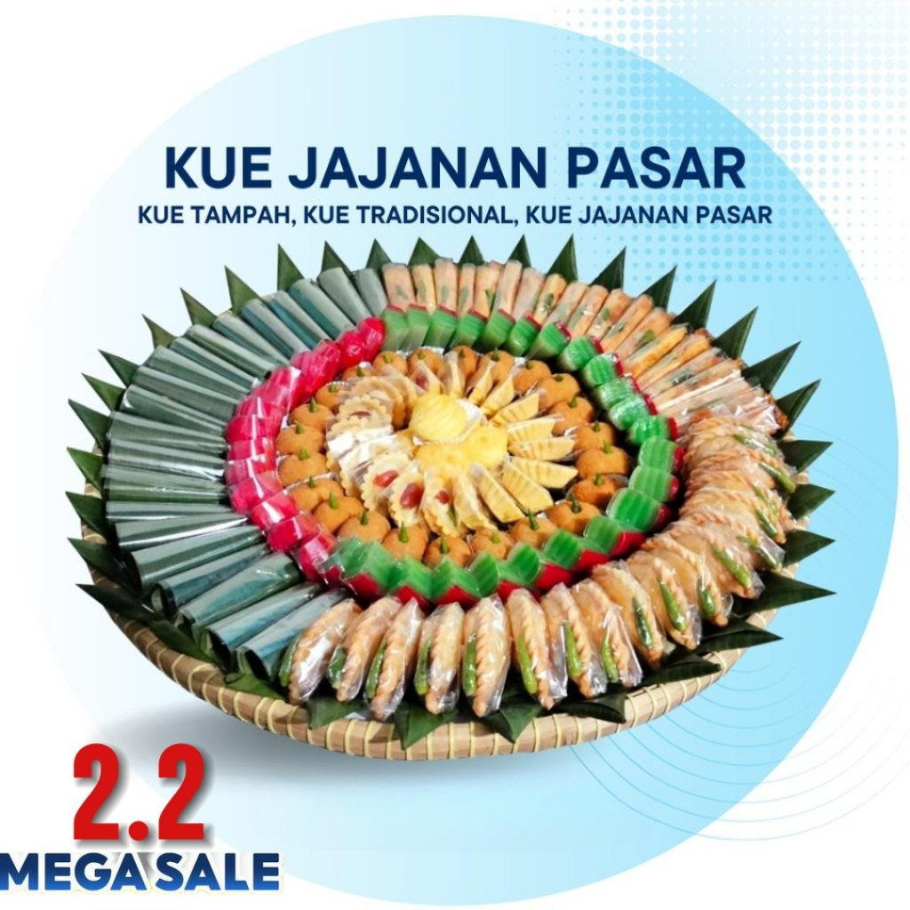 

Kue Tampah Jajanan Pasar Tradisional Bisa Request Porsi Bervariasi