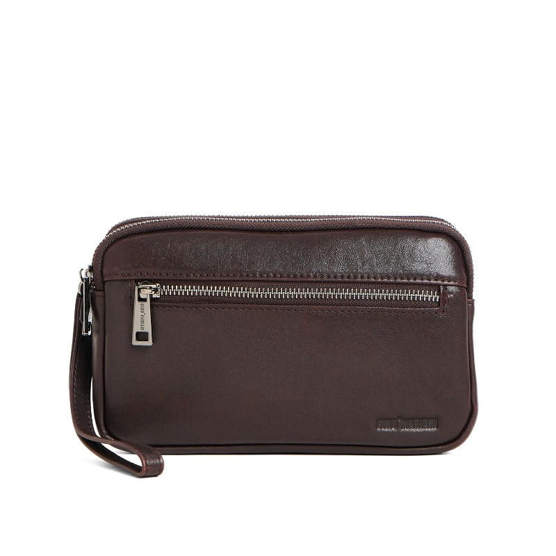 Clutch Pria Gino Mariani Haza Brown
