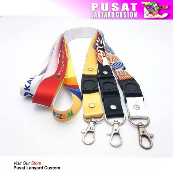 

Pusat Lanyard Custom - lanyard custom print 2cm cetak print sublim 1muka / tali idcard 2 cm printing MINIMAL ORDER 10PCS