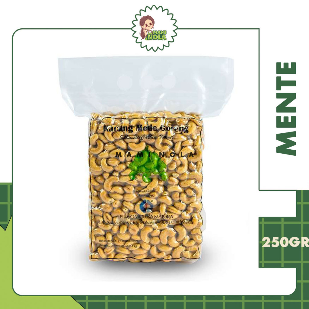

Mede Mete Kacang Mente Belah Panggang Roasted 250gr