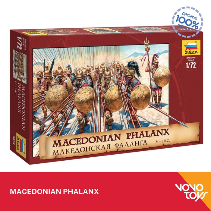 Miniature Figure 1/72 Macedonian Phalanx Zvezda