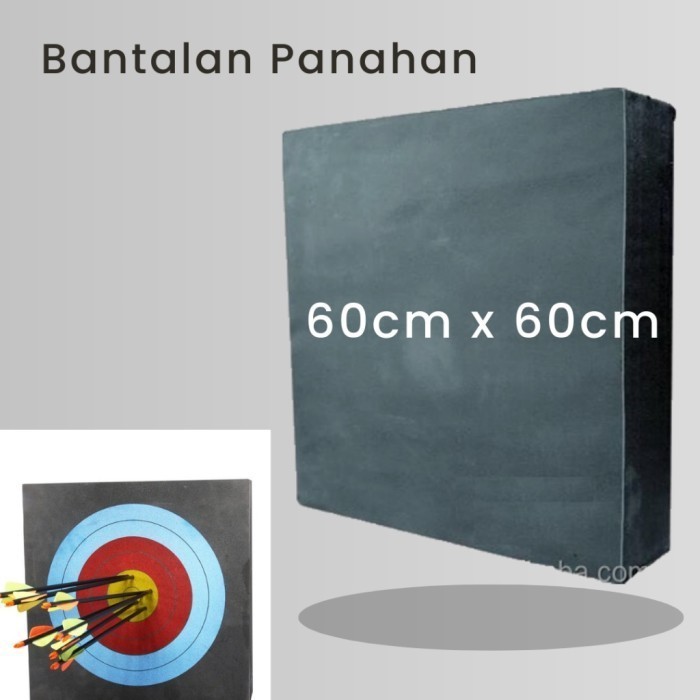 "TNKSYU" -  TERLARIS PROMO Bantalan Target Panahan Eva Foam 60x60cm SPON EVA SAJA - 60x60x2cm