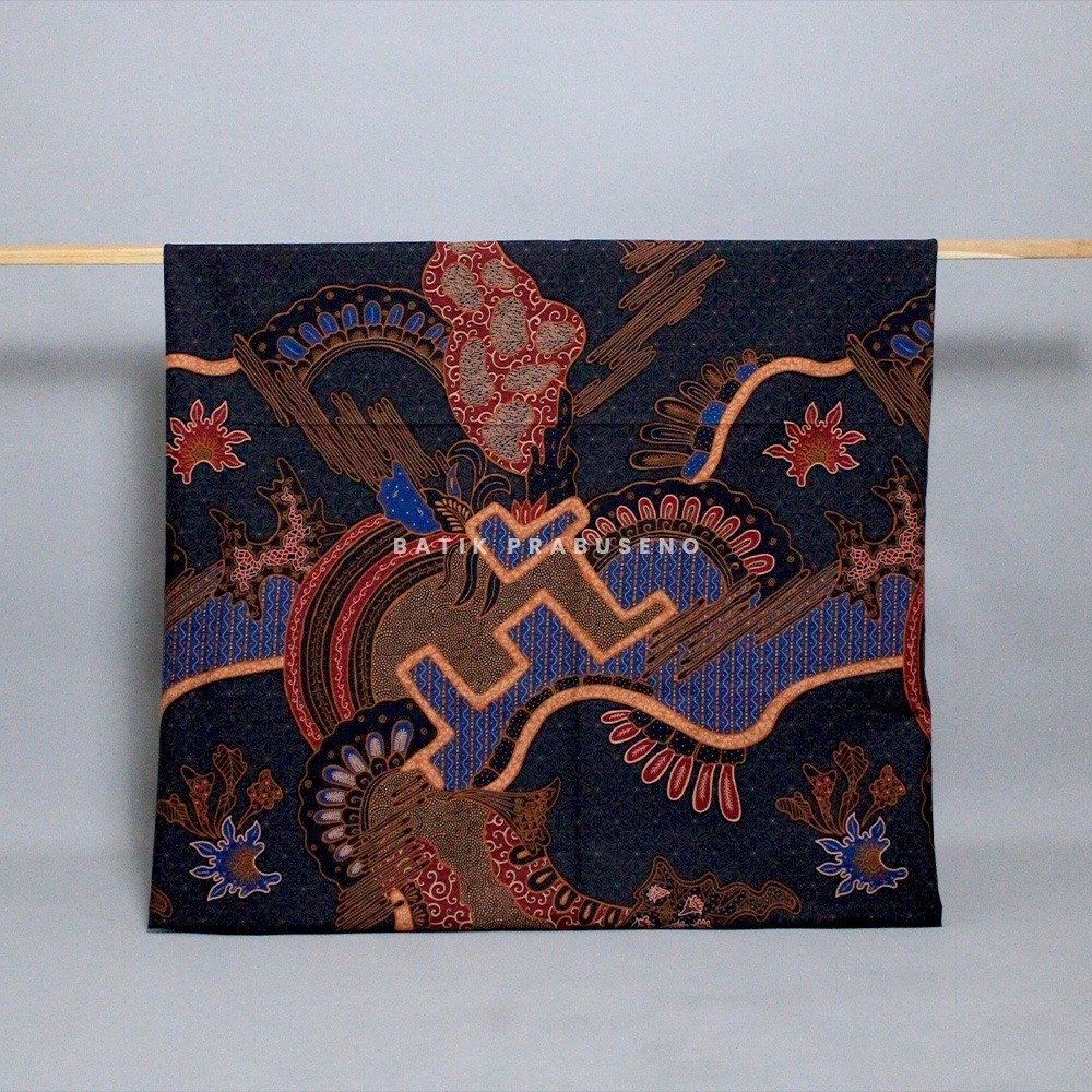 GANESHA Kain Bahan  Meteran  Wanita Pria Premium Halus Motif Elegan Modern Kekinian Terbaru Katun  E