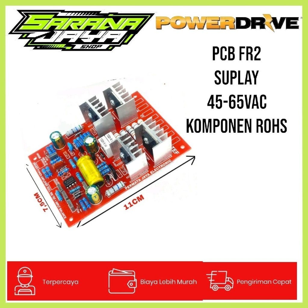 Kit SOCL 506 TEF inbal driver power amplifier socl 506 tef plus input balance rohs