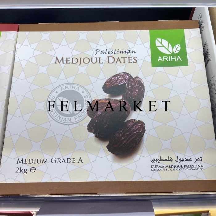 

Kurma Medjoul Dates Ariha Medium Grade A / Kurma Medjool Palestina / 2 Kg