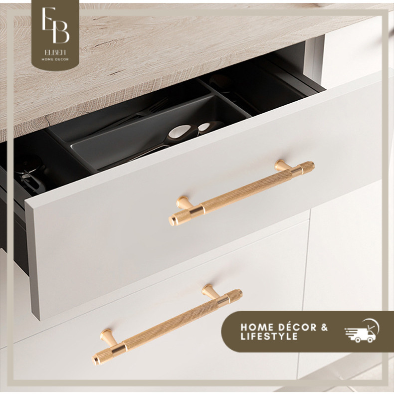 CASCADE Door handle classic / handle pintu gold / handle lemari classic