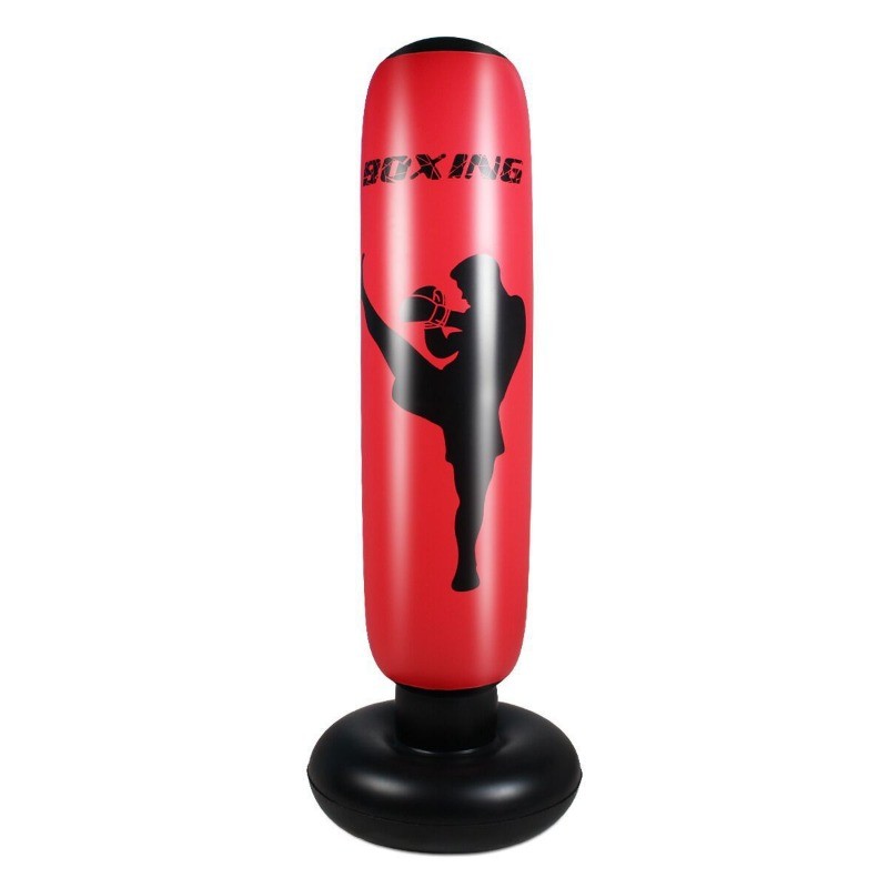 Boxing Inflatable Sandbag Fitness Tumbler Boxing Column Adult Children Muay Thai Fighting Column San