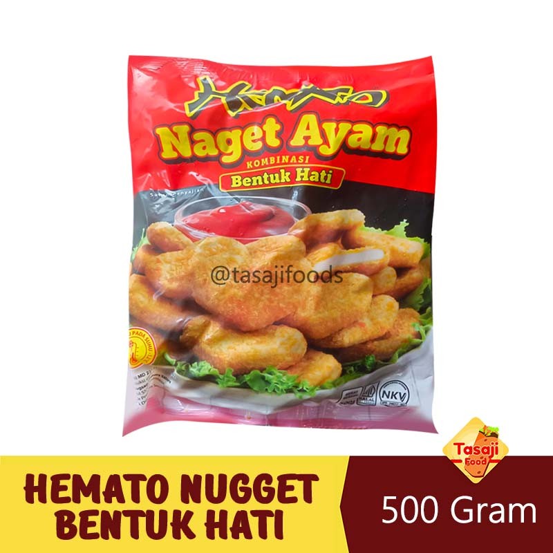 

Hemato Nugget Ayam Bentuk Hati 500 Gram