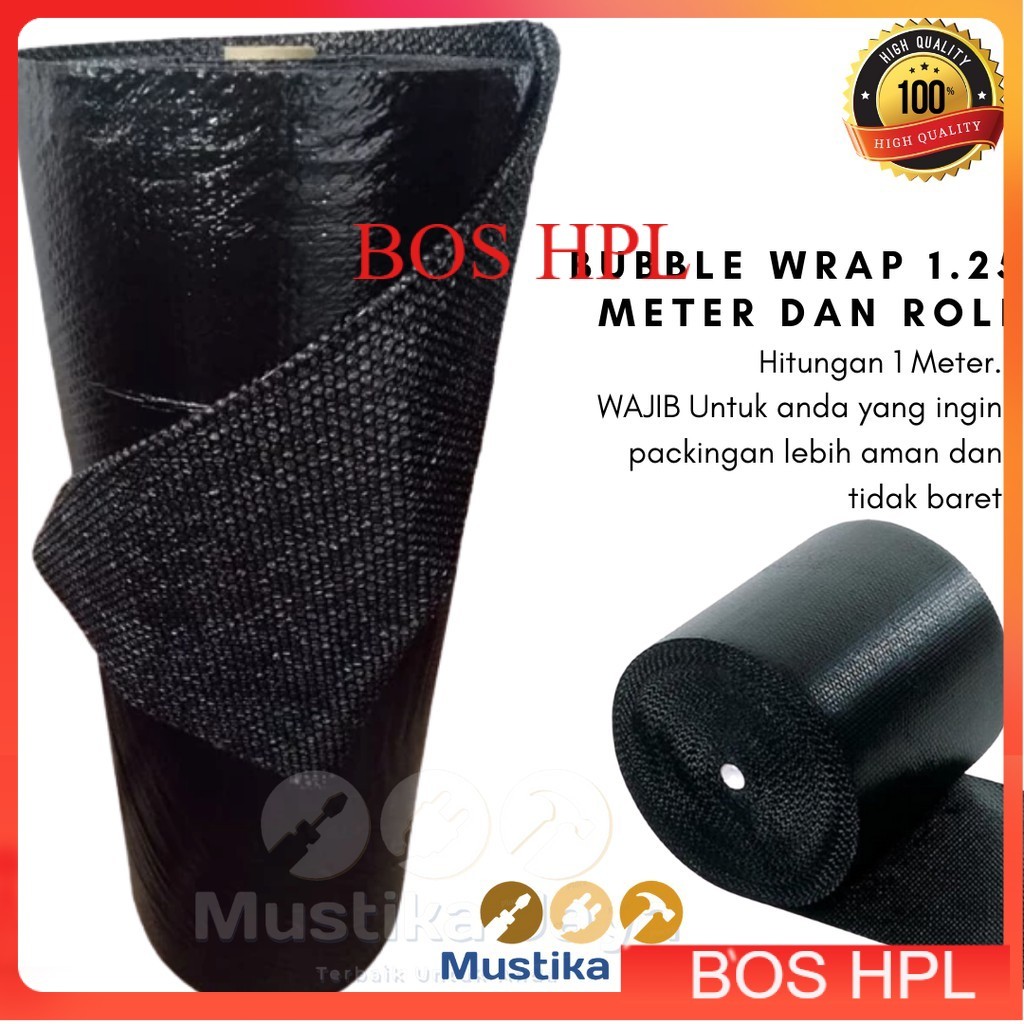 

Bubble Wrap 1 Roll Meteran Lebar 125 Cm Pengaman Barang Packing