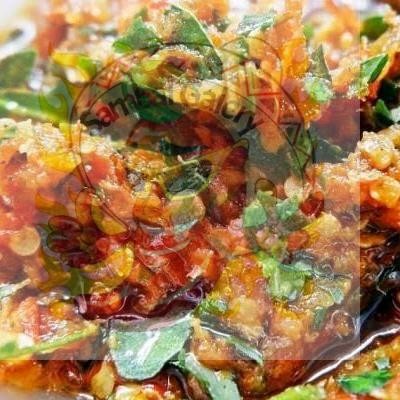 

Sambal daun jeruk Pedas Level sambal