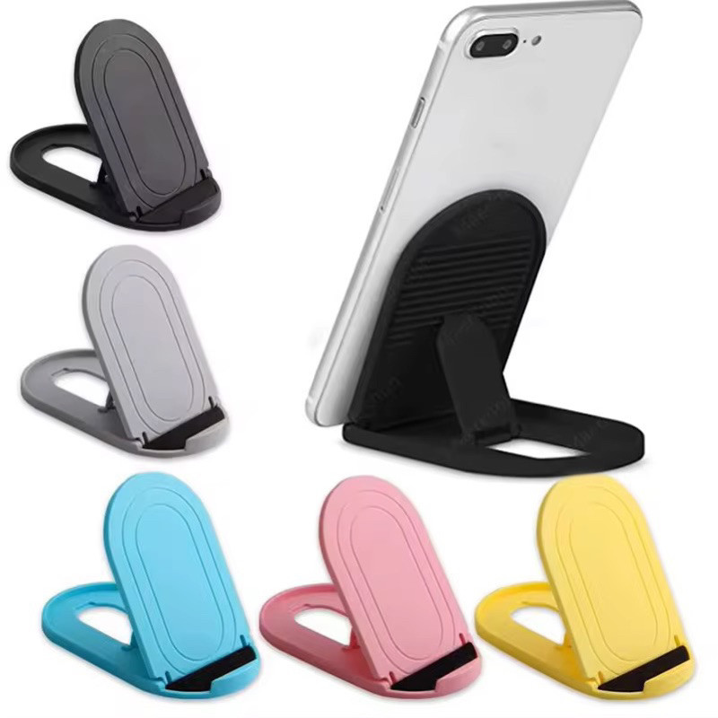 Phone Holder Lipat Mini Stand HP Docking HP Lipat Duduk Penyangga Lipat Stand Holder Mini