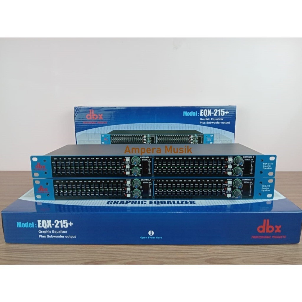 DBX Equalizer EQX 215 + Subwoofer / DBX EQX 215+/ DBX EQX215+Subwoofer