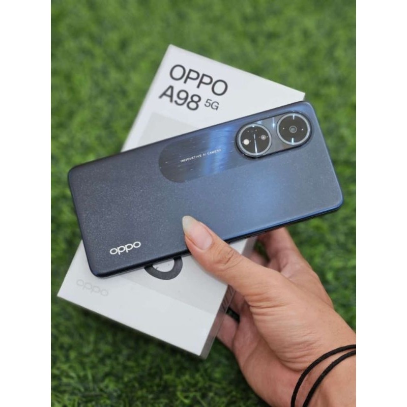 OPPO A98 5G 8/256 SECOND LENGKAP MULUS NOMINUS