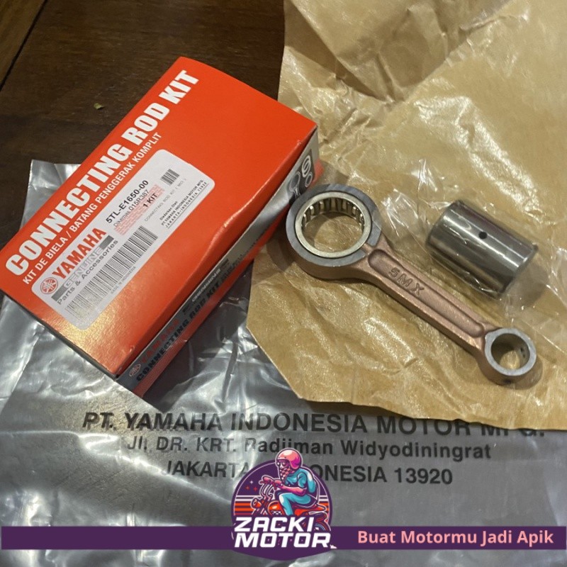 5TL STANG SEHER CONNECTING ROD MOTOR MIO SMILE SPORTY SOUL KARBU NOUVO FINO OLD LAMA Z LELE KARBURAT
