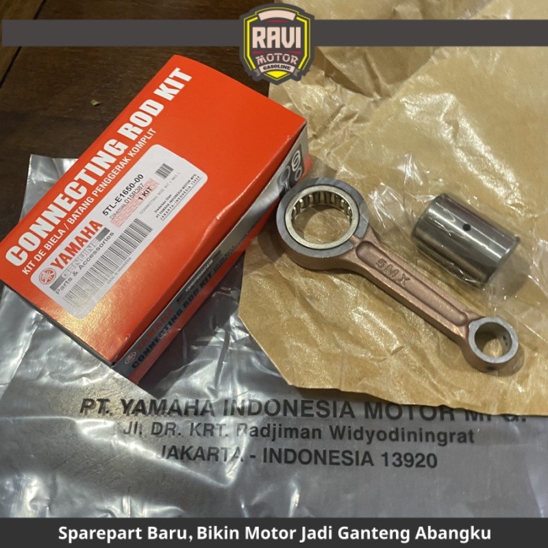 5TL STANG SEHER CONNECTING ROD MOTOR MIO SMILE SPORTY SOUL KARBU NOUVO FINO OLD LAMA Z LELE KARBURAT