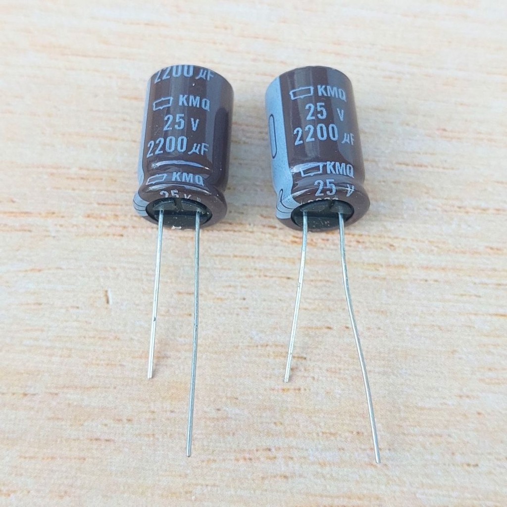Capacitor 25V 2200UF High Temp - Untuk Audio Car System & Subwoofer