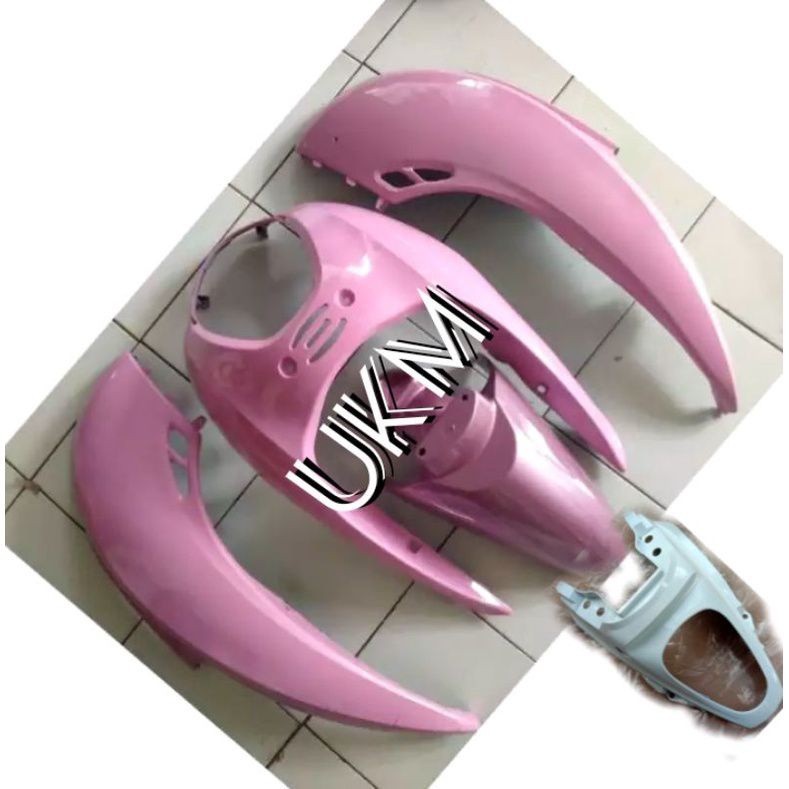 full body scoopy karbu pink putih 2011-2012