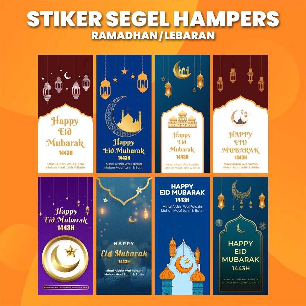 

Stiker Hampers Lebaran / Stiker Segel / STIKER BOX / STIKER SEAL BOX / SEGEL LABEL PACKAGING