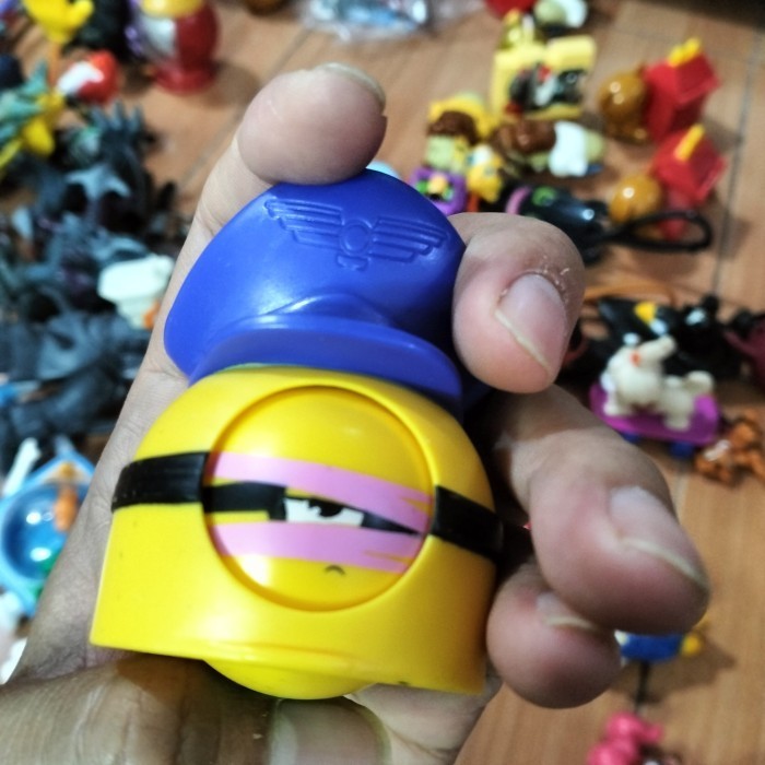 Mainan Happy Meal Minions Pilot Stuart - Mc Donald's The Rise Of Gru