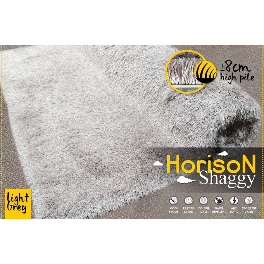 [DLUXE CARPET] KARPET HORISON SHAGGY UK. 160 x 230
