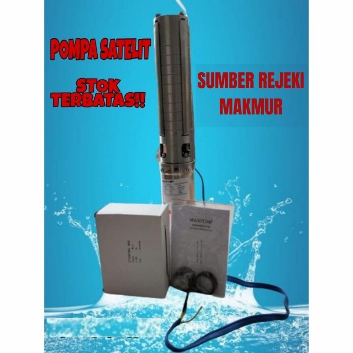 PROMO Full Stainless Pompa Air Satelit sibel sumur dalam 4inch stenlis