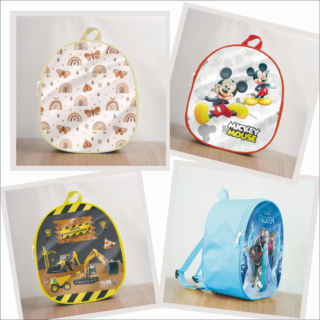 

READY STOCK Tas Pesta Ulang Tahun Anak Goodie Bag Model Telur Resleting Ransel Premium