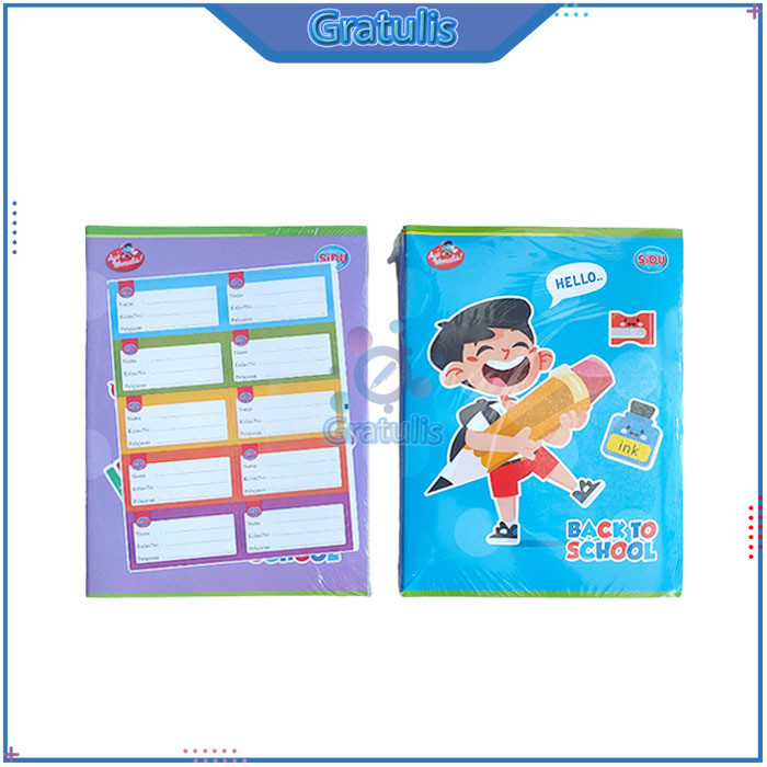 

BUKU TULIS SEKOLAH SINAR DUNIA [ISI 58 LEMBAR/ 10 BUKU] / WRITE BOOK SIDU [1 PACK]