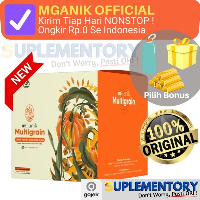 

Baru !! NGanik Multi grain Obat Herbal Penurun Gula Darah Diabetes ORIGINAL - Multigrain 20s
