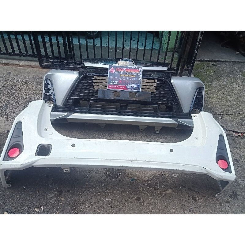 bemper depan belakang veloz 2019