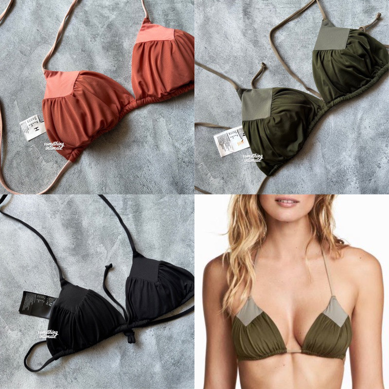 H&M Acacia Triangle Bikini Bra / Forever 21 F21 Swimsuit HM Branded Sale Baju Berenang Wanita Swimwe