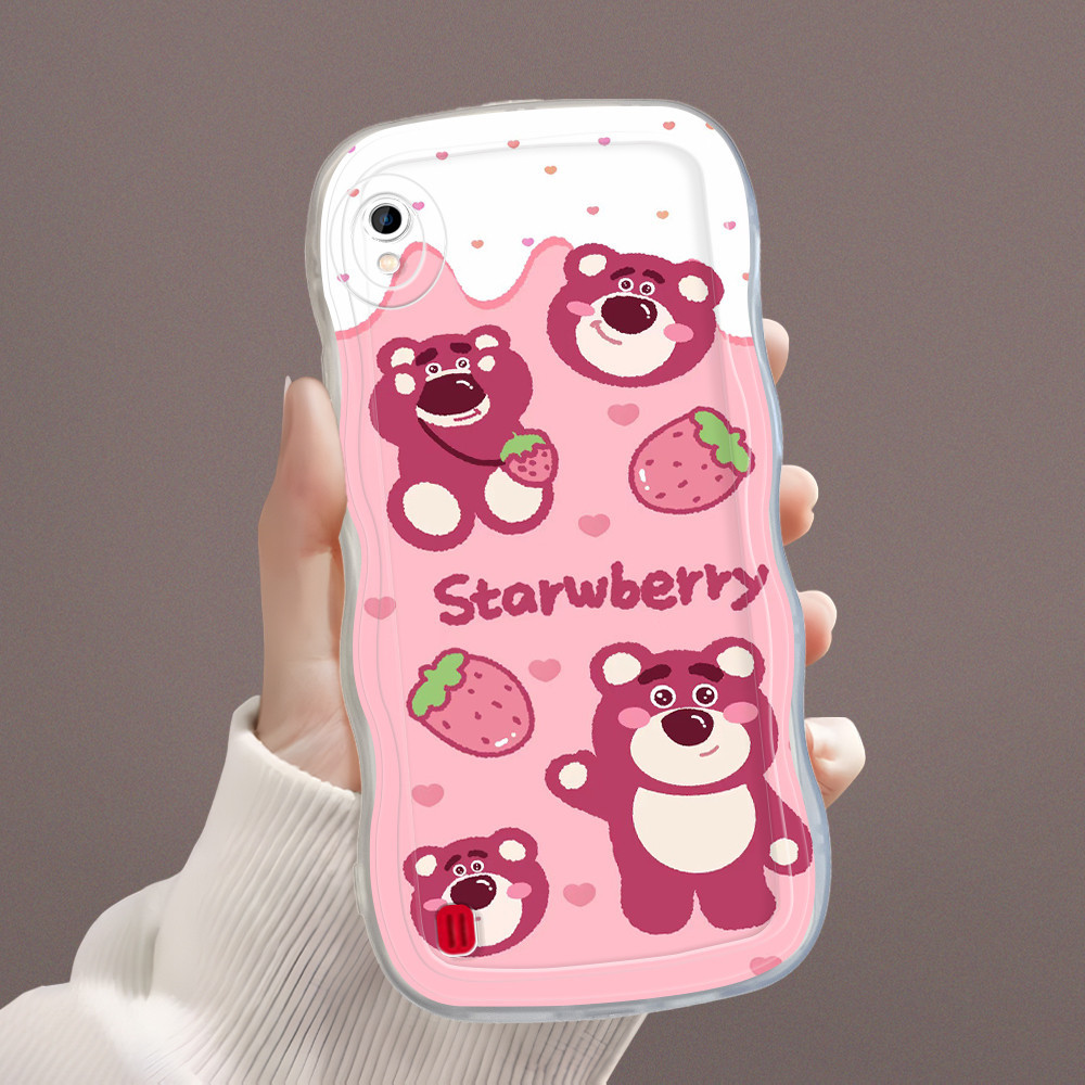 Casing Hp Untuk Compitable With Samsung A10 Kesing Soft Phone Case Bergelombang Funny Lotso Softcase