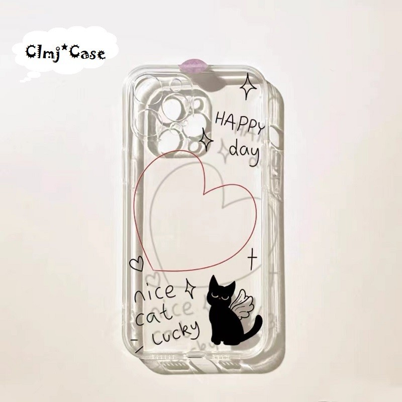 Case Transparan for ip 11, 13 Mini, 12 Pro Max, 14 Plus XR X XS 7 8