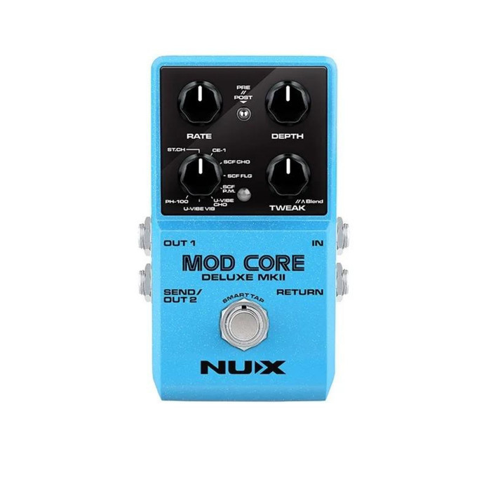 NUX Mod Core Deluxe MKII Modulation Guitar Pedal Effect - Efek Gitar