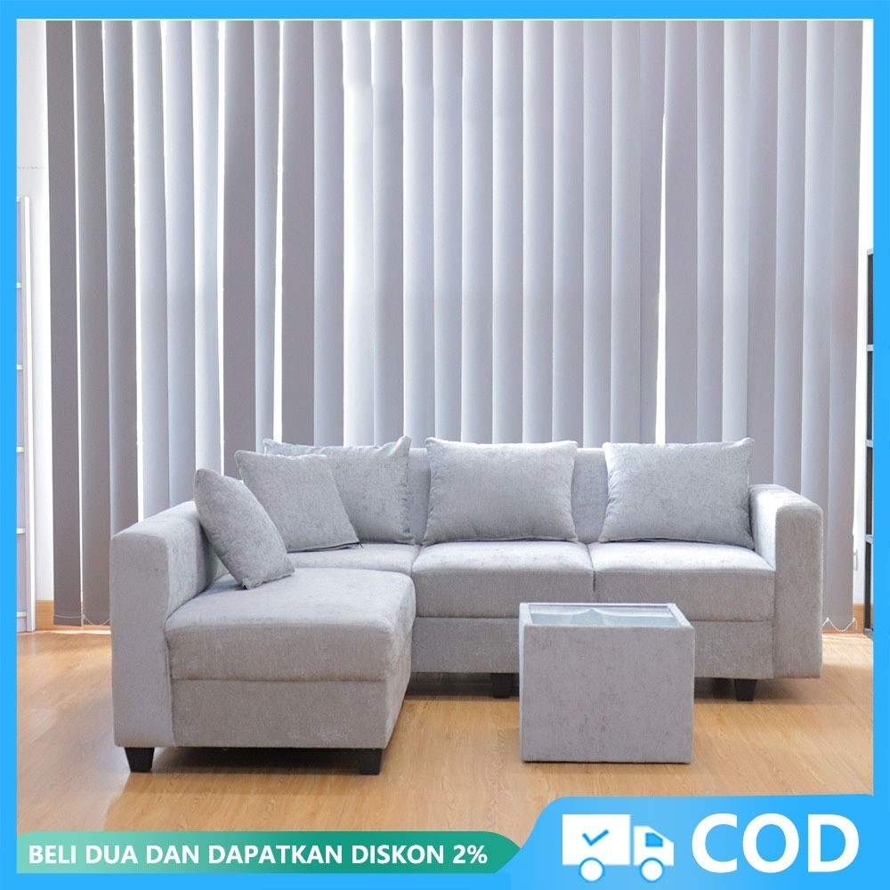 Sofa L /Sofa Sudut/Sofa L Minimalis/Kursi L