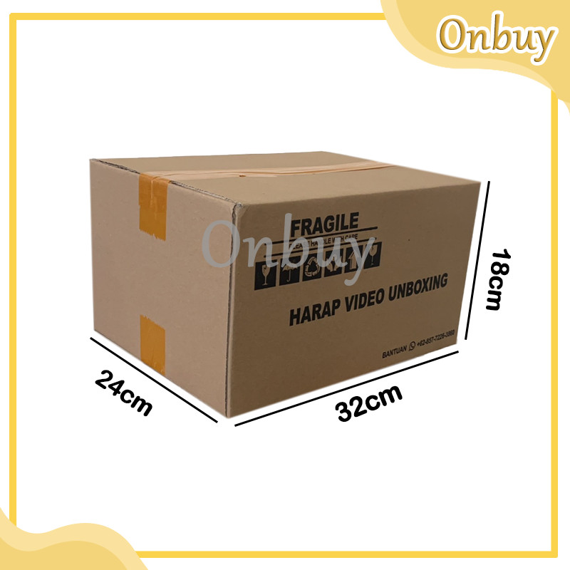

32 x24 x18cm kardus online packaging karton / kardus box 35cmx20cmx12cm
