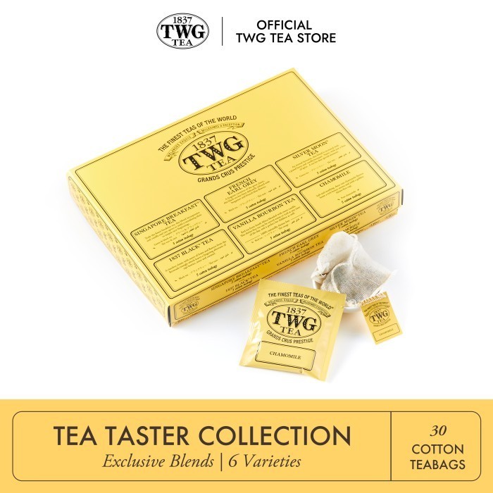 

TWG Tea ǀ Tea Taster Collection, Cotton Teabag
