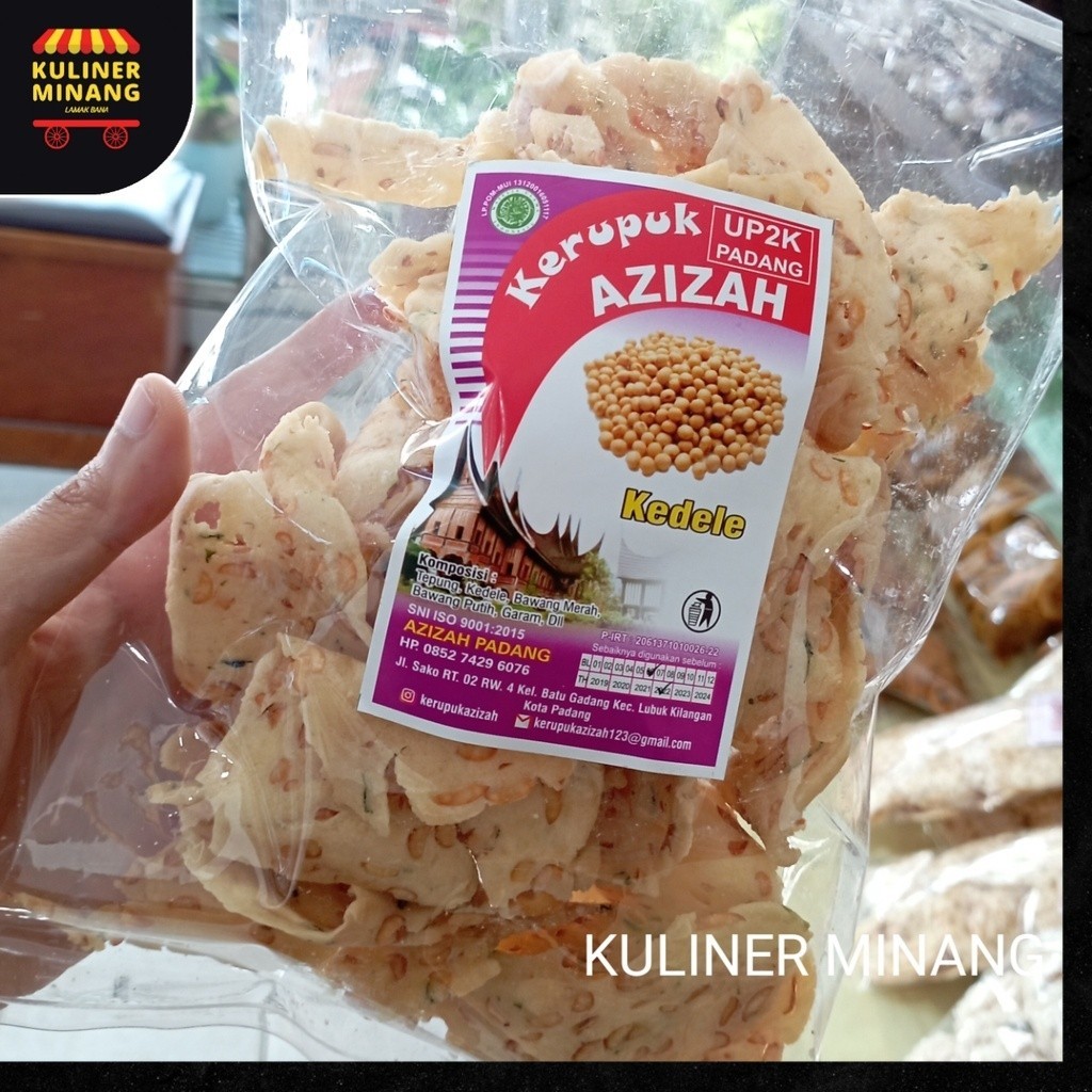 

Kerupuk Bawang Kedelai Azizah 250g