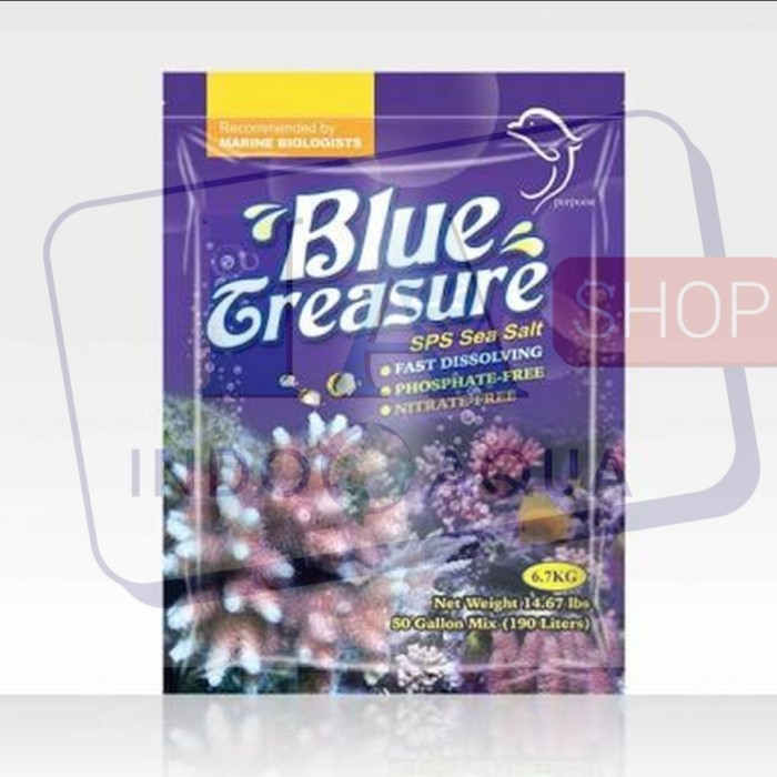 

Spesial Promo -sukron_86 Garam Laut Sintetis Blue Treasure SPS Salt 1 kg repacking