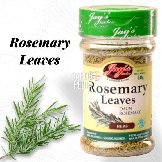 

Terbaru~ sukron_86 Daun Rosemary Kering Jays Bubuk Leaves dried bumbu Rempah Rosmery