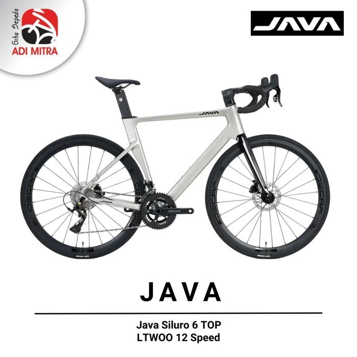 Java Siluro 6 TOP 2024 Thru Axle 24 Speed Road Bike